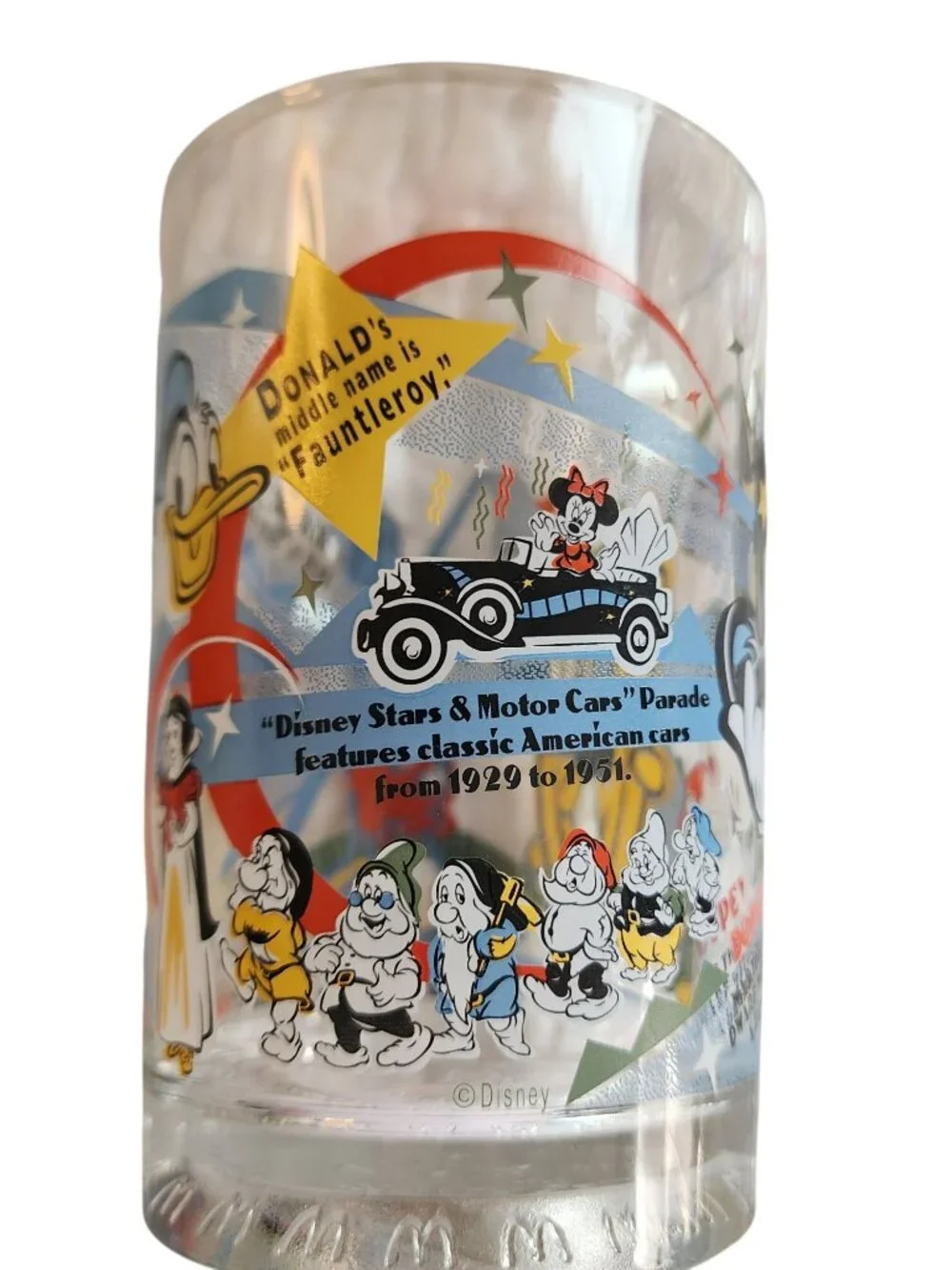 9 Vintage McDonald's 100 Years of Magic Promotional Glasses 2001 Celebrate The W